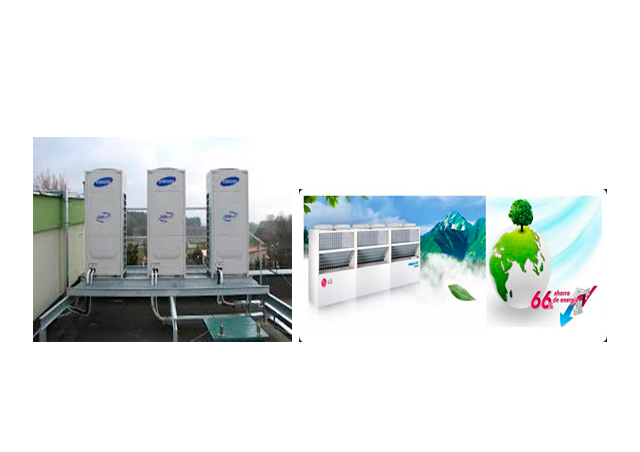 Equipos VRF refrigerante variable VRF